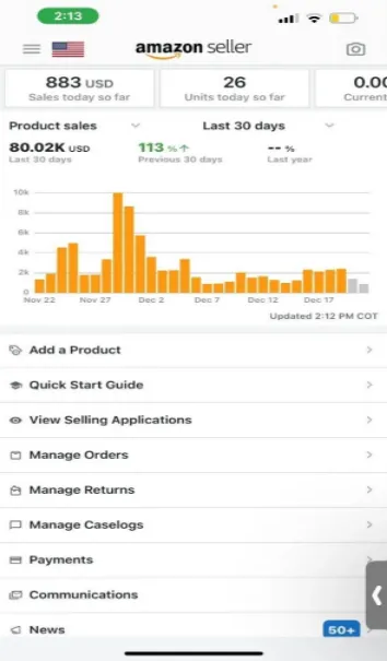 Customer Dashboard by The Prime Commerce