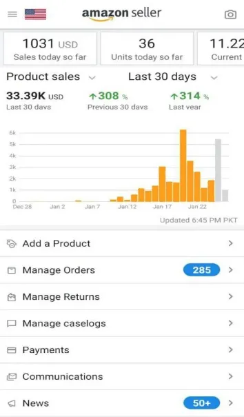 Customer Dashboard by The Prime Commerce